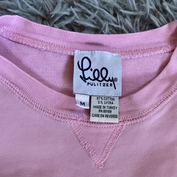 Lilly Pulitzer Pink Pullover - Picture 2 of 4